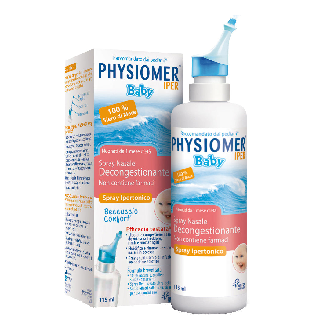 PHYSIOMER BABY IPER SPRAY 115 ML