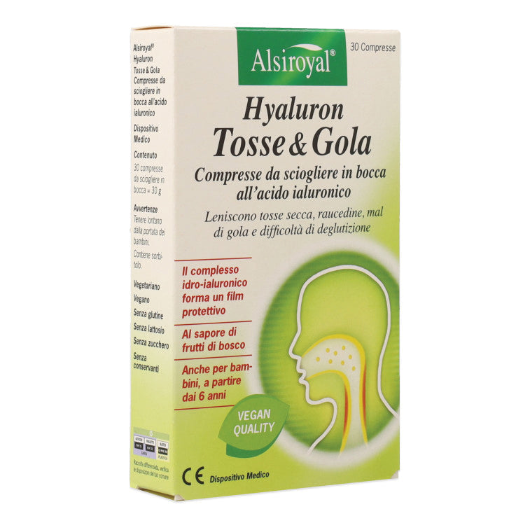 HYALURON TOSSE & GOLA 30 COMPRESSEN