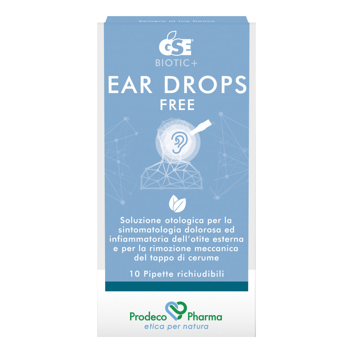 GSE EAR DROPS FREE 10 PIPETTE 0,3 ML