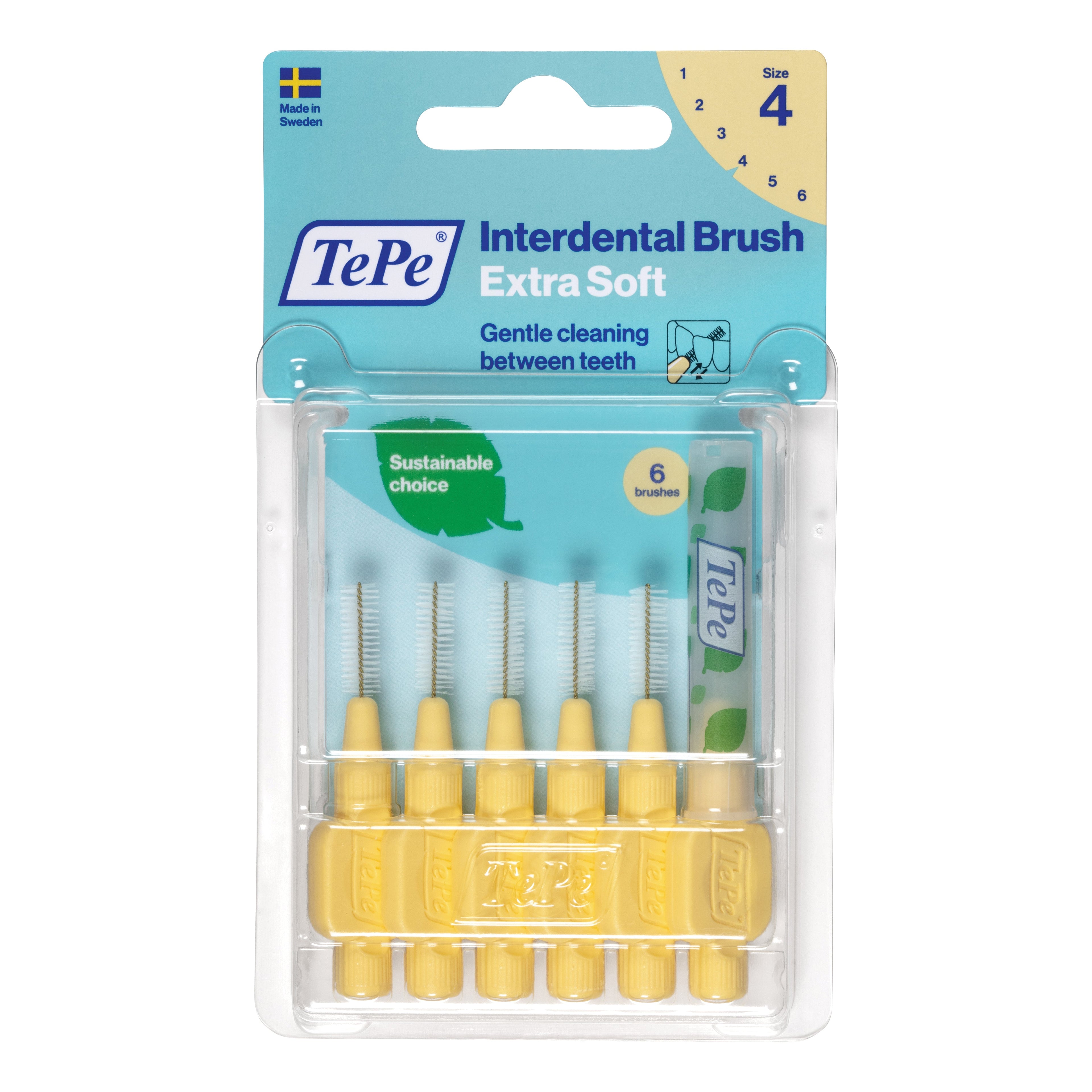 TEPE SCOVOLINO XSOFT GIALLO 0,7MM 6 PEZZI