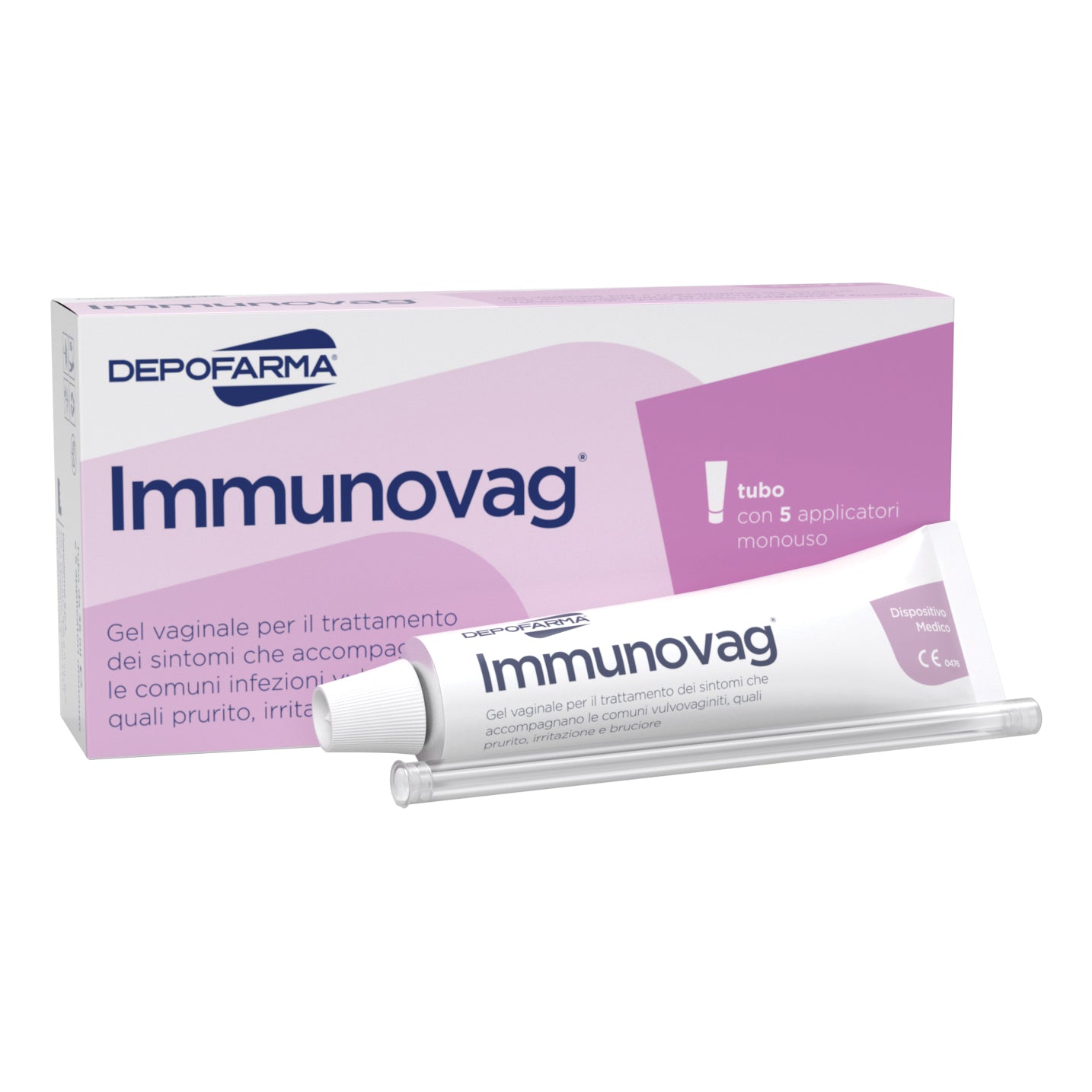 IMMUNOVAG TUBO 35 ML CON 5 APPLICATORI
