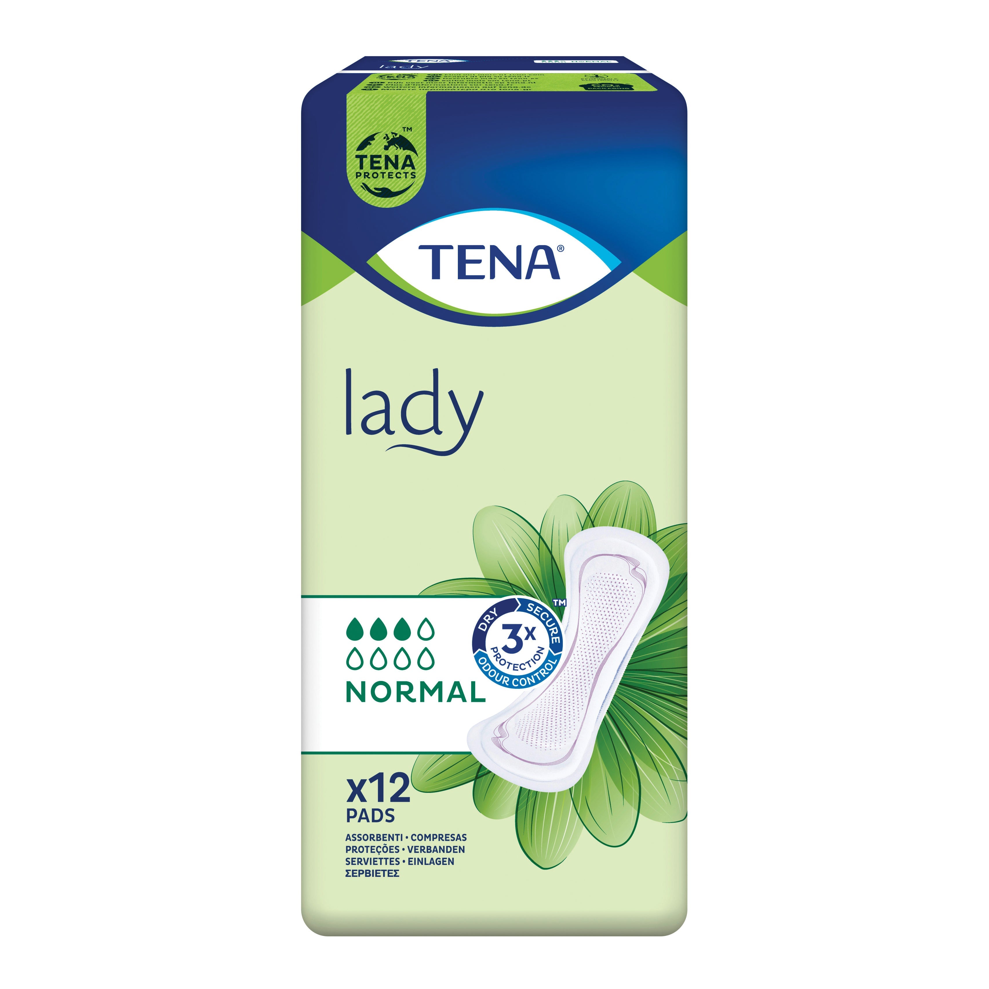 PANNOLONE SAGOMATO TENA LADY NORMAL 12 PEZZI
