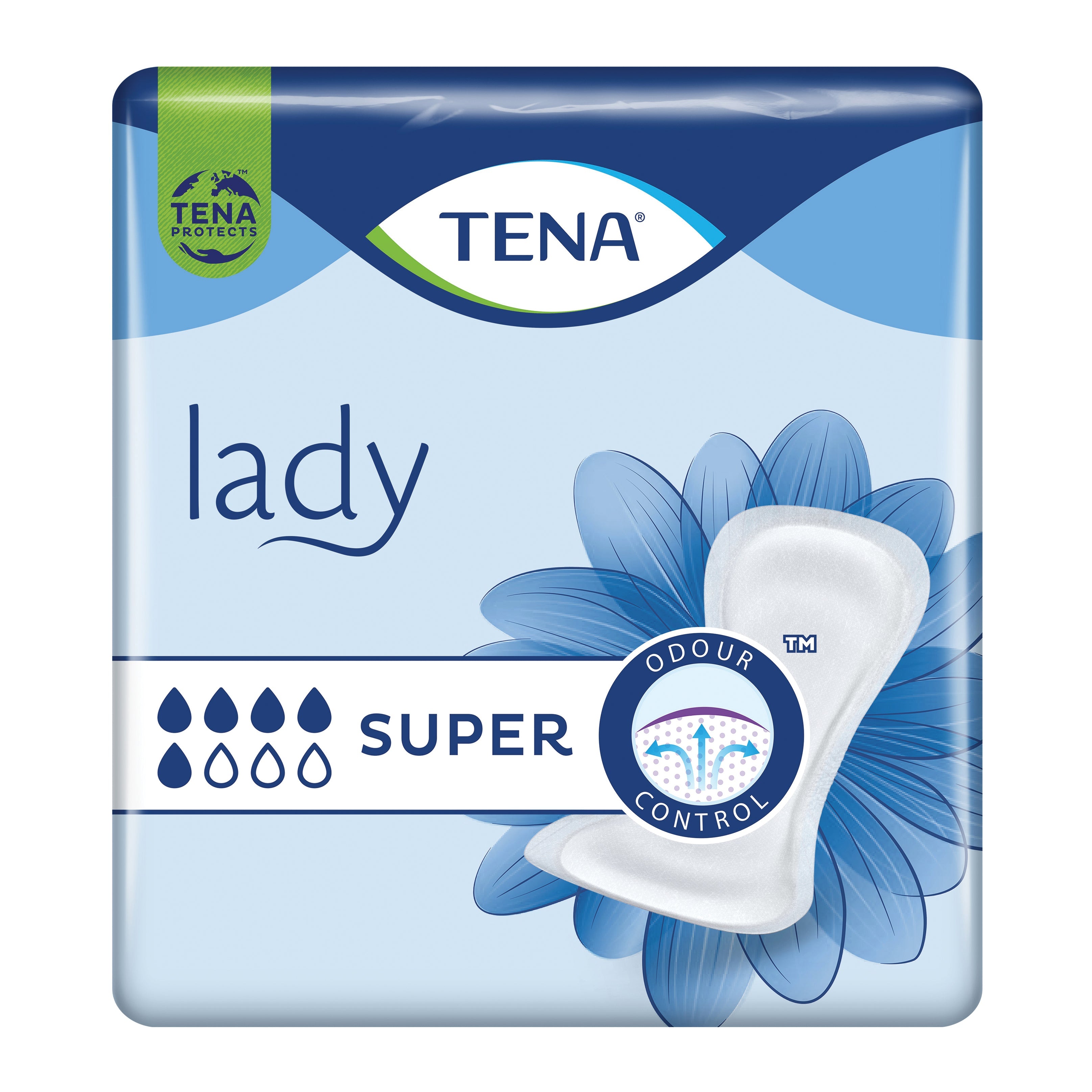 PANNOLONE SAGOMATO TENA LADY SUPER 15 PEZZI