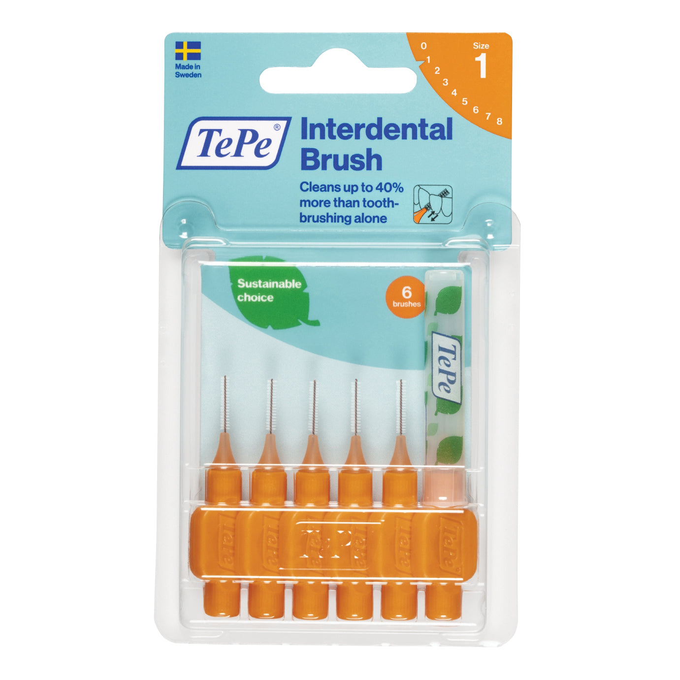 TEPE SCOVOLINO ARANCIONE 0,45 MM 6 PEZZI