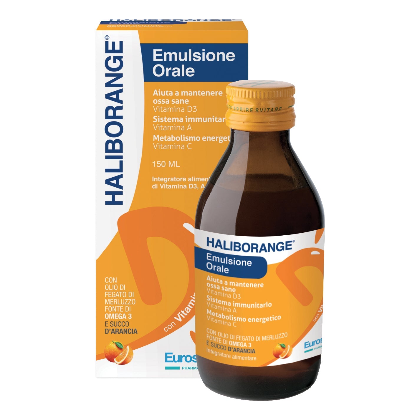 HALIBORANGE EMULSIONE ORALE 150 ML