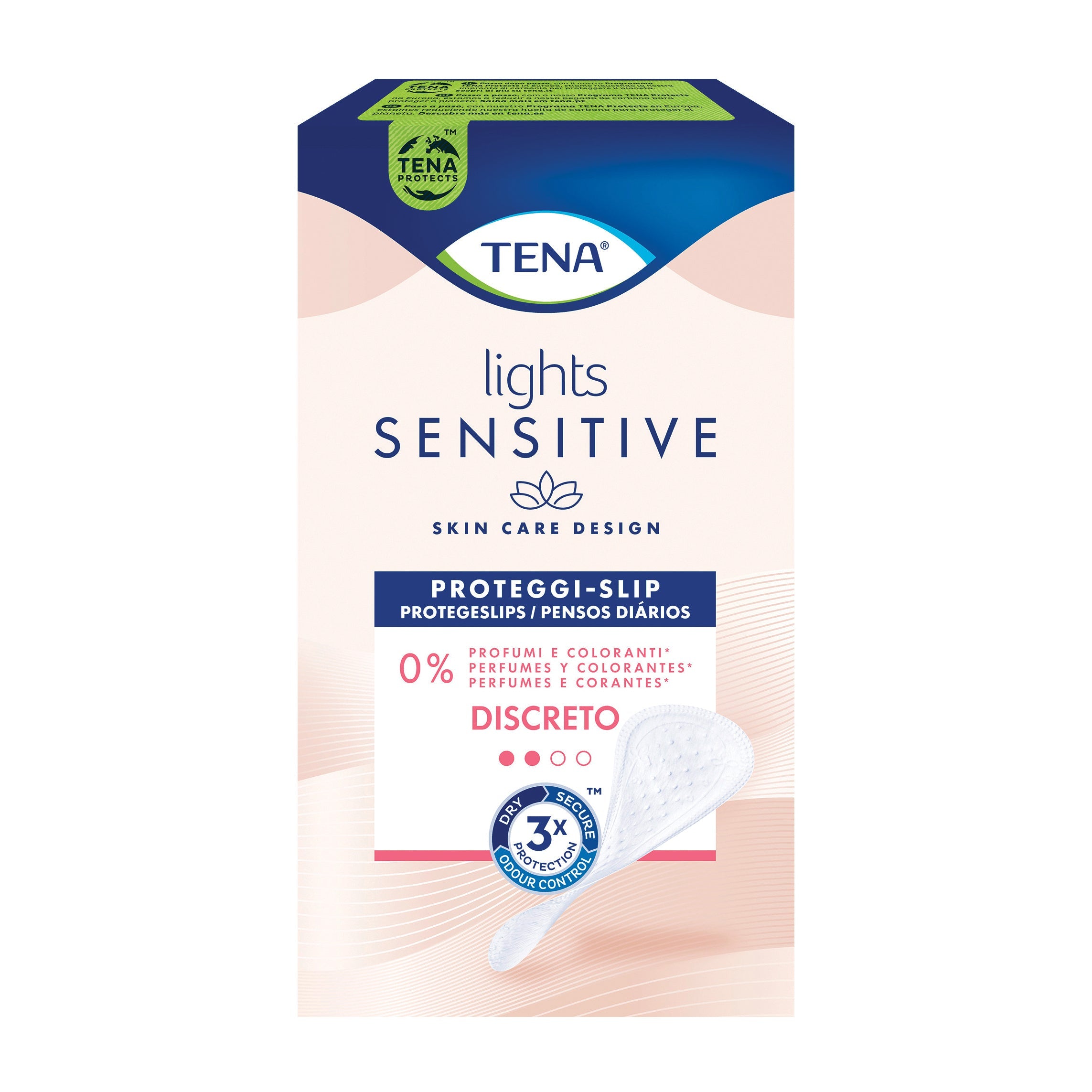 PROTEGGI SLIP PER INCONTINENZA PICCOLE PERDITE LIGHTS BY TENA DISCRETO 28 PEZZI