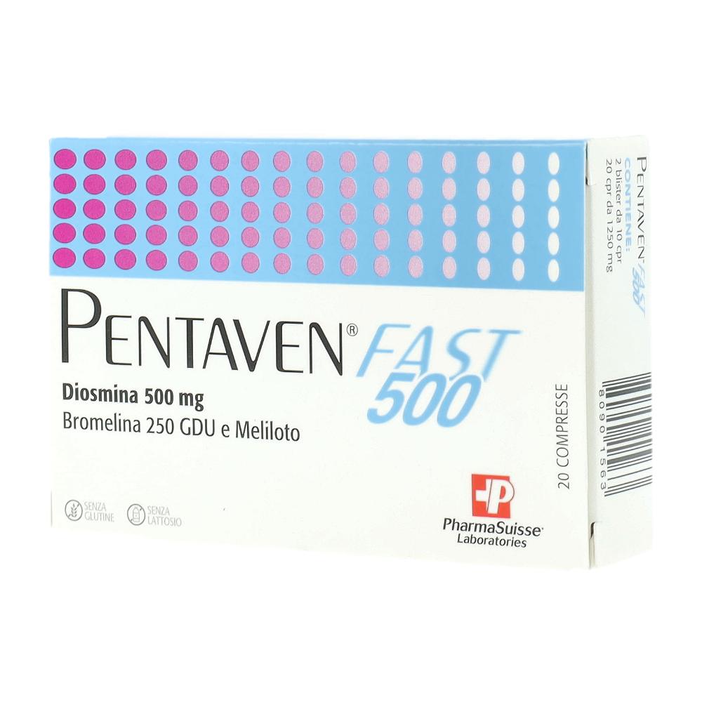 PENTAVEN FAST 500 20 COMPRESSE