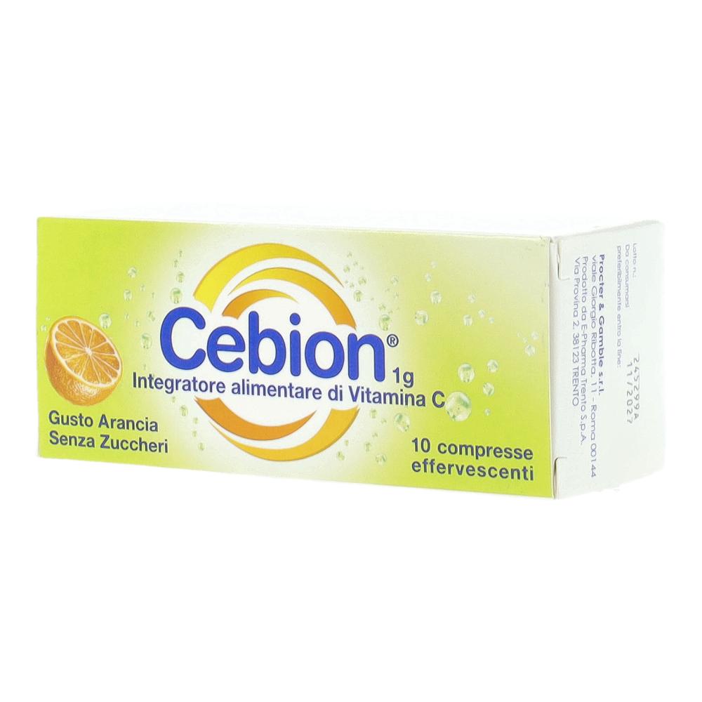 CEBION EFFERVESCENTE VIT C SENZA ZUCCHERO 10 COMPRESSE