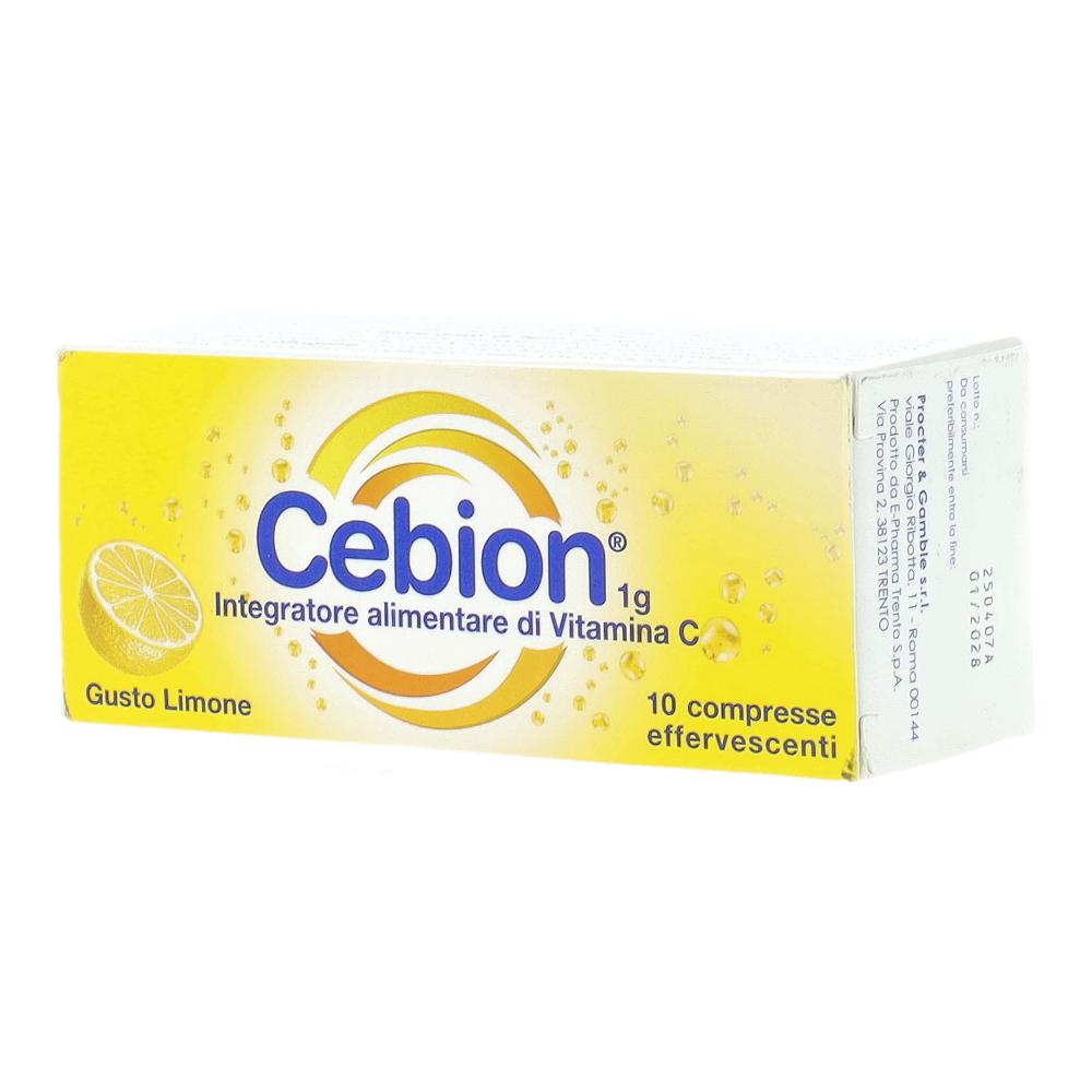 CEBION EFFERVESCENTE VITAMINA C LIMONE 10 COMPRESSE