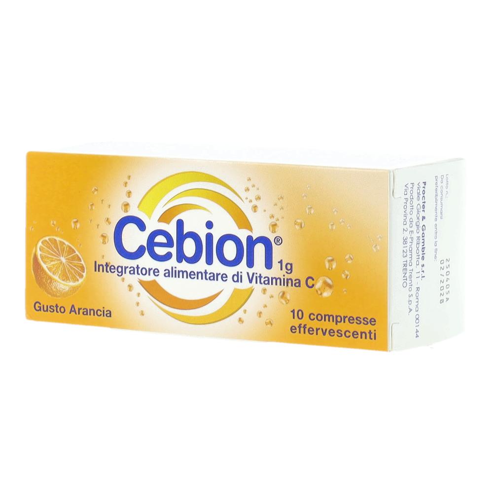CEBION EFFERVESCENTI VITAMINA C ARANCIA 10 COMPRESSE