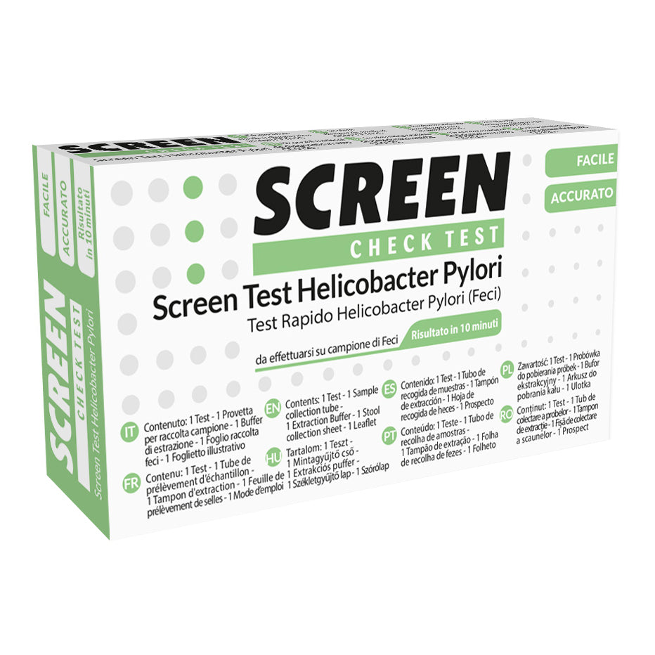 SCREEN TEST RAPIDO ANTIGENI HELICOBACTER PYLORI FECI UMANE