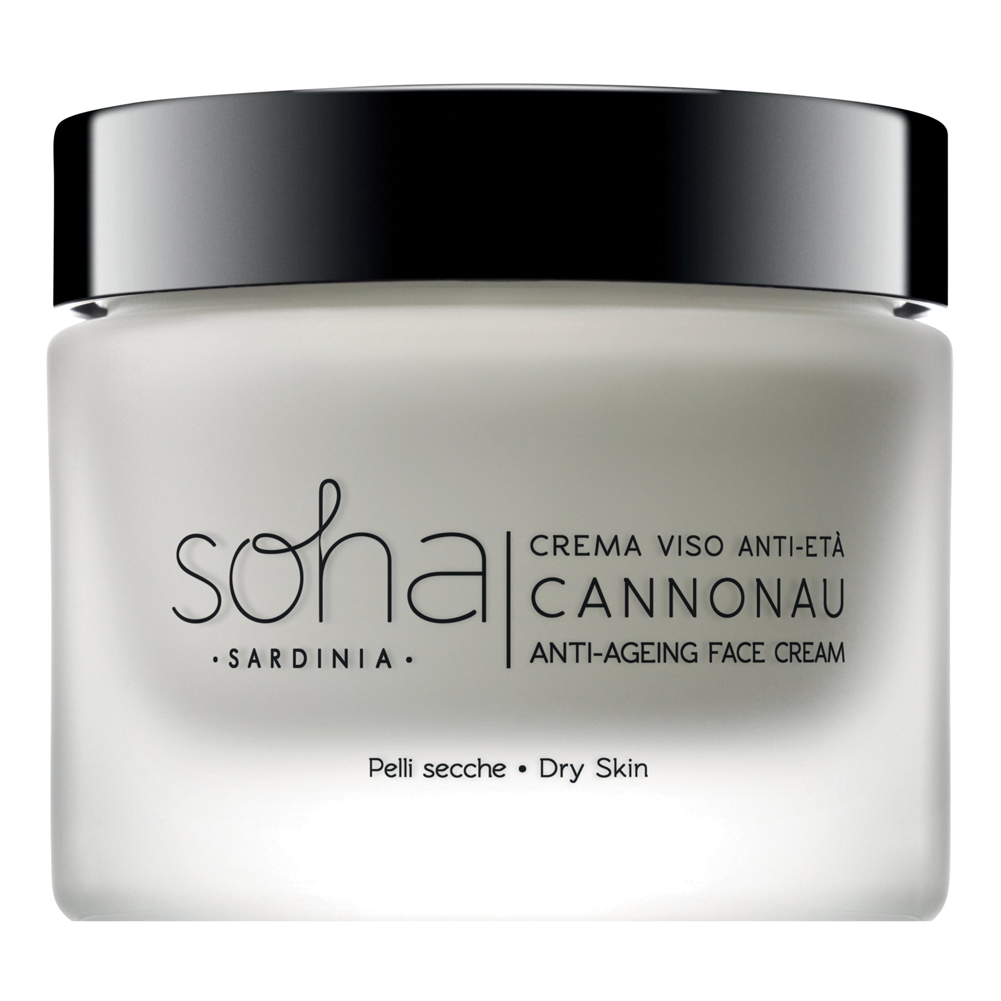 SOHA CREMA VISO ANTI ETA' CANNONAU TUTTI I TIPI DI PELLE 50ML