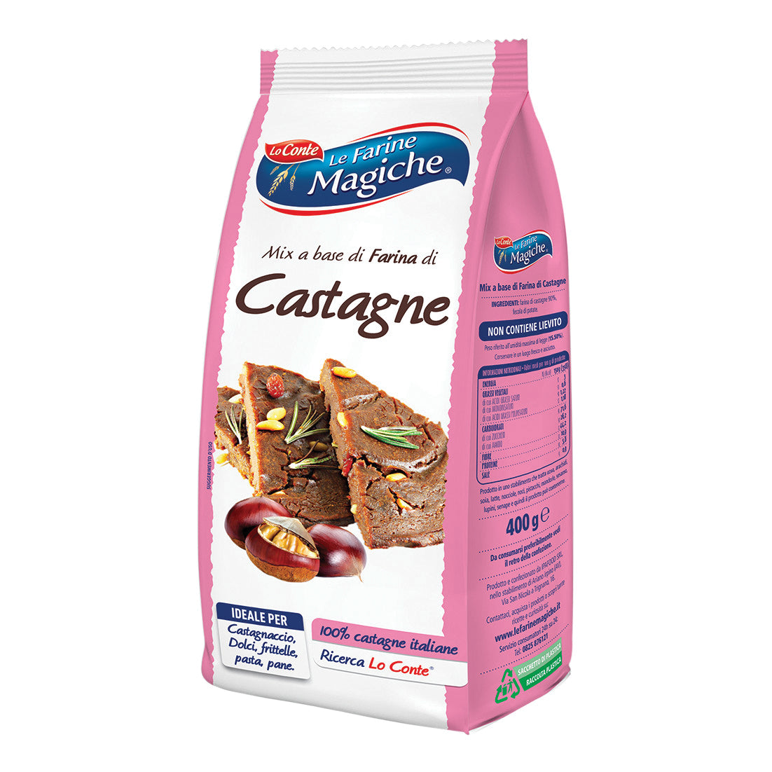 IPAFOOD FARINA DI CASTAGNE 400 G