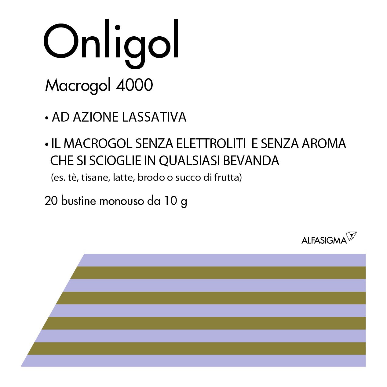 ONLIGOL MACROGOL 4000 400 G SENZA ZUCCHERO