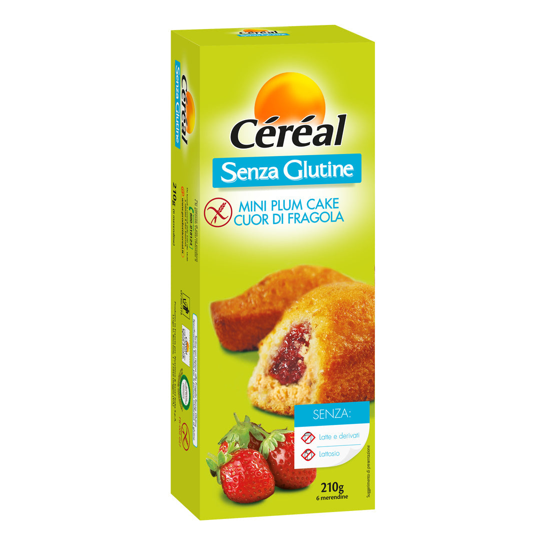 CEREAL MINIPLUM FRAGOLA 210 G