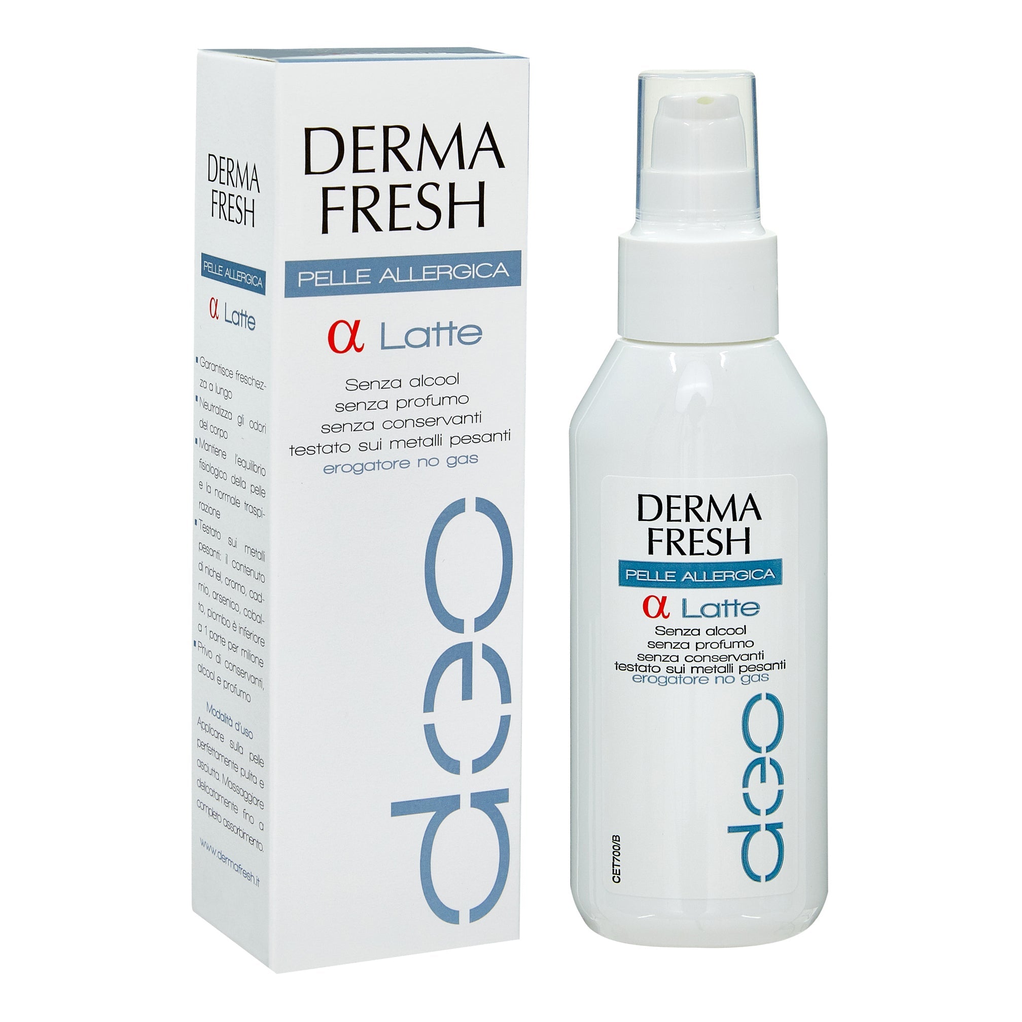 DERMAFRESH PELLI ALLERGICHE ALFA LATTE 100 ML