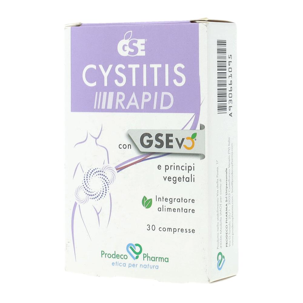 GSE CYSTITIS RAPID 30 COMPRESSE