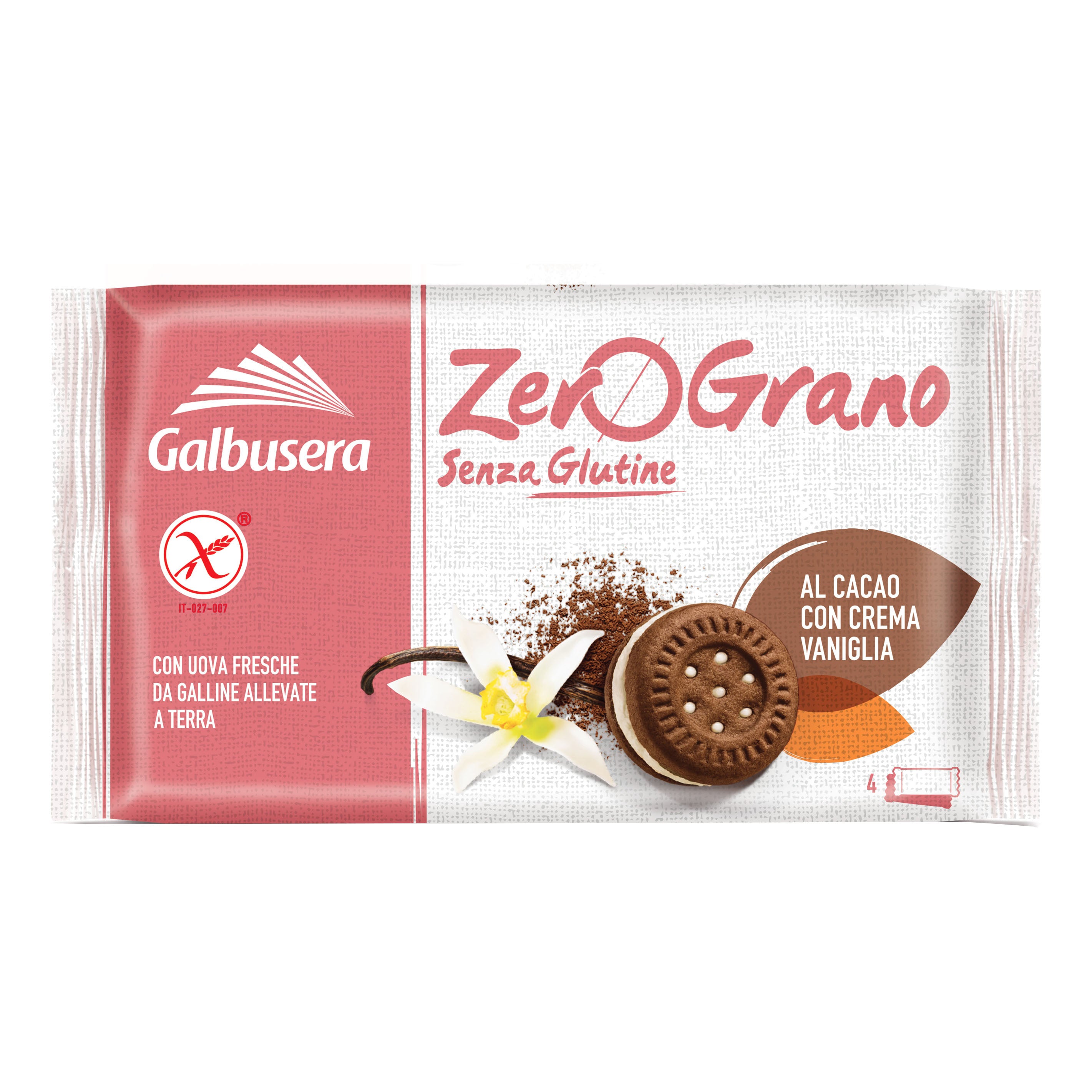 ZEROGRANO FROLLINI CREMA 160 G