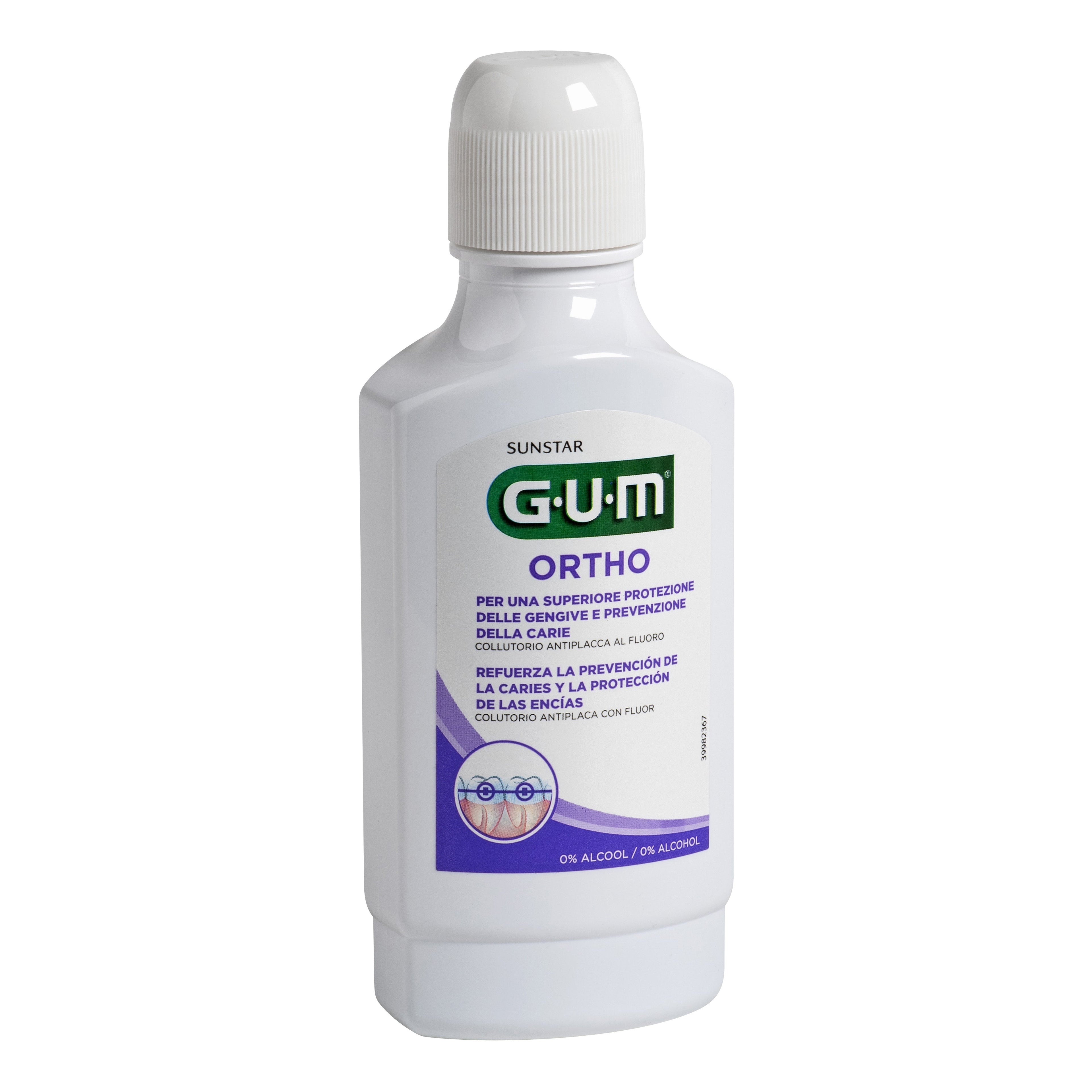 GUM ORTHO COLLUTORIO 300 ML