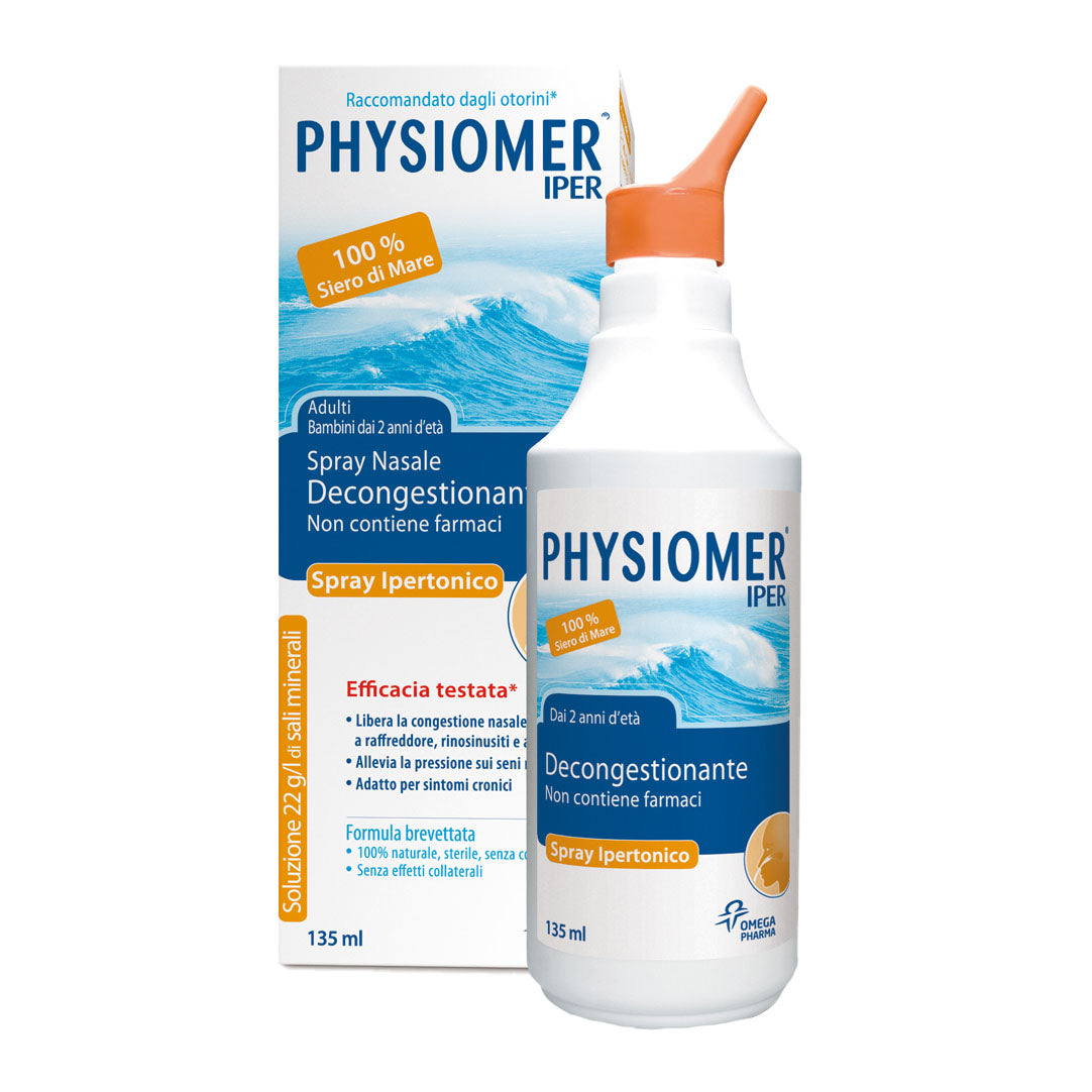 SPRAY NASALE PHYSIOMER CSR IPERTONICO 135 ML