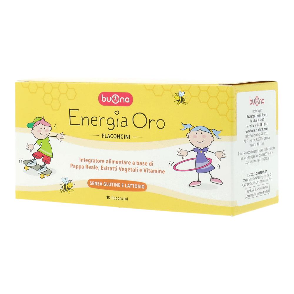 BUONA ENERGIA ORO 10 FLACONCINI DA 10 ML