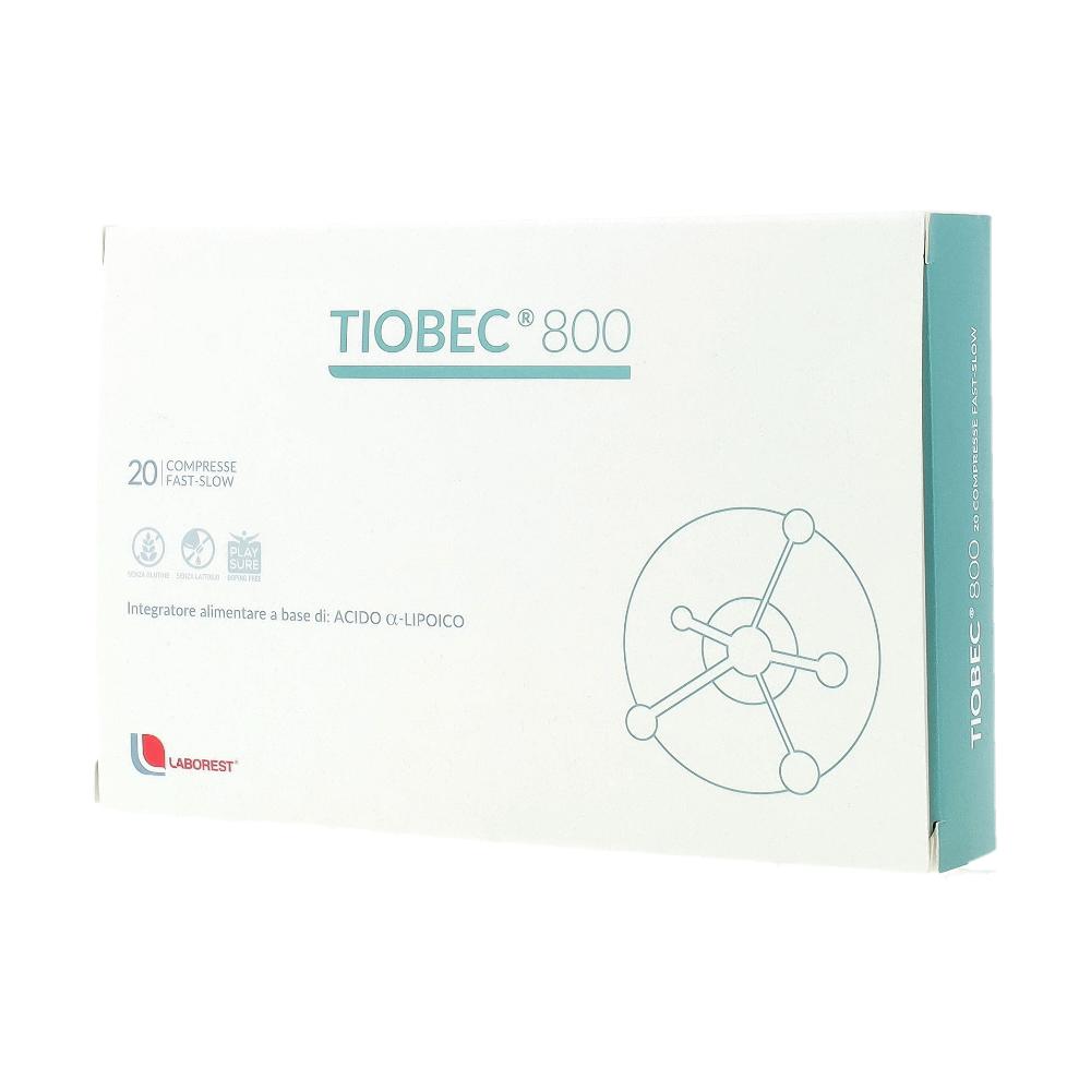 TIOBEC 800 20 COMPRESSE FAST-SLOW 36 G