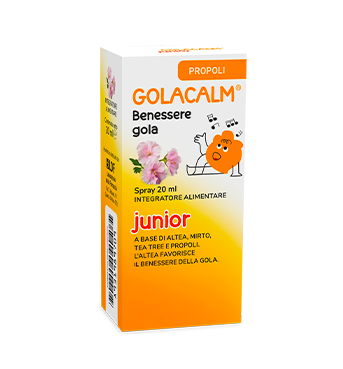 LABORATORIO DELLA FARMACIA GOLACALM SPRAY JUNIOR 20 ML LINEAPROPOLI