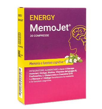 LABORATORIO DELLA FARMACIA MEMOJET 20 COMPRESSE 20 G LINEA ENERGY