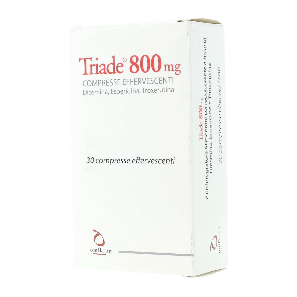 TRIADE 800MG 30 COMPRESSE EFFERVESCENTI