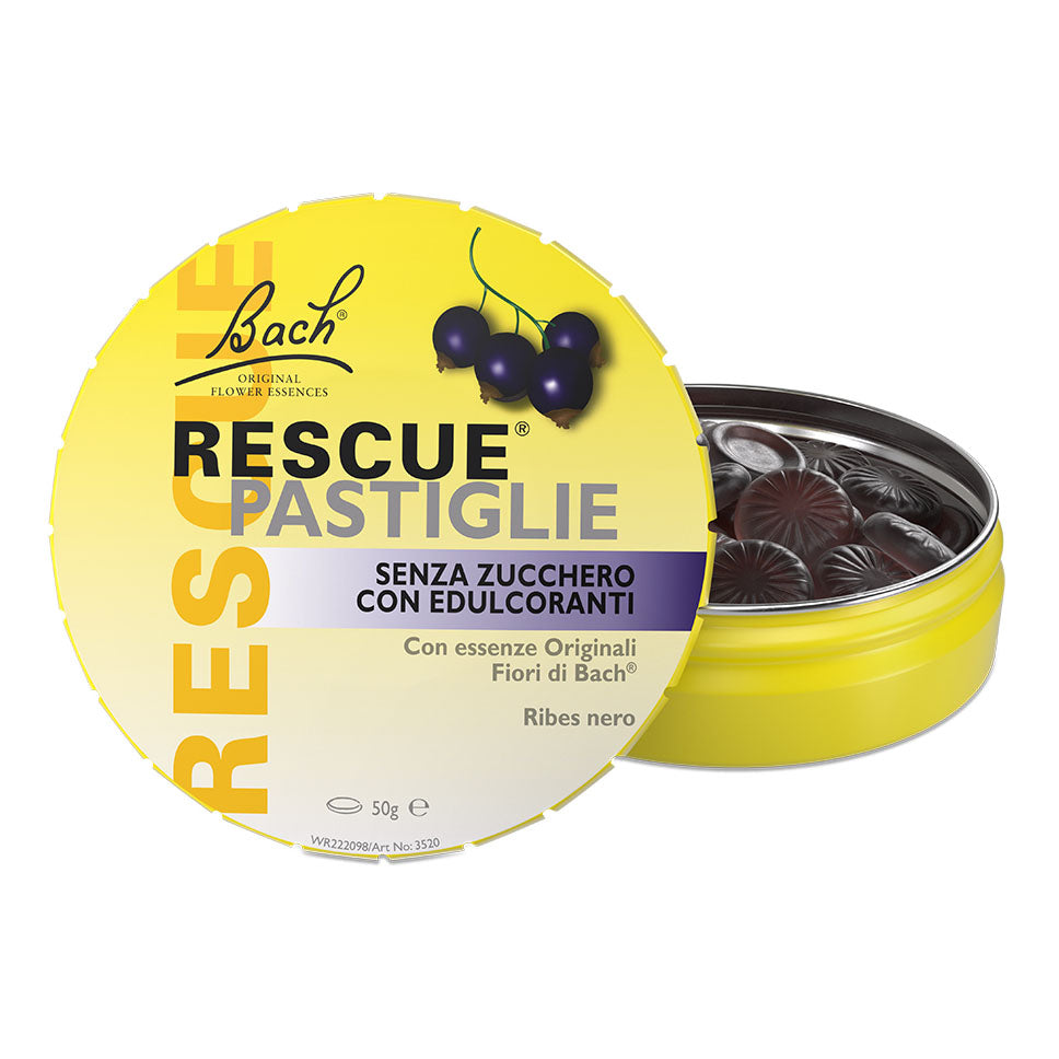RESCUE ORIGINAL PASTIGLIE RIBES NERO 50 G