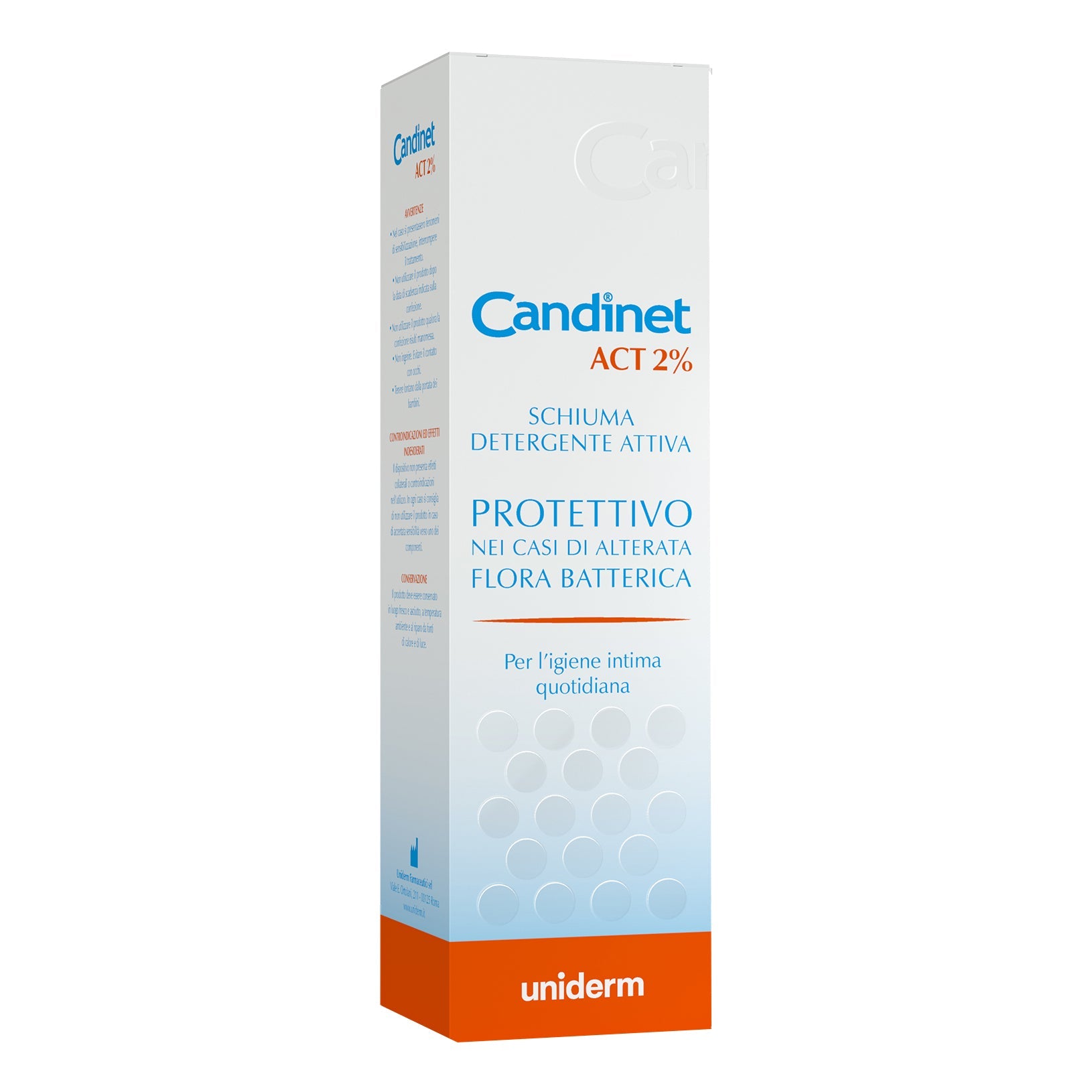 CANDINET ACT 2% SCHIUMA DETERGENTE ATTIVA 150 ML