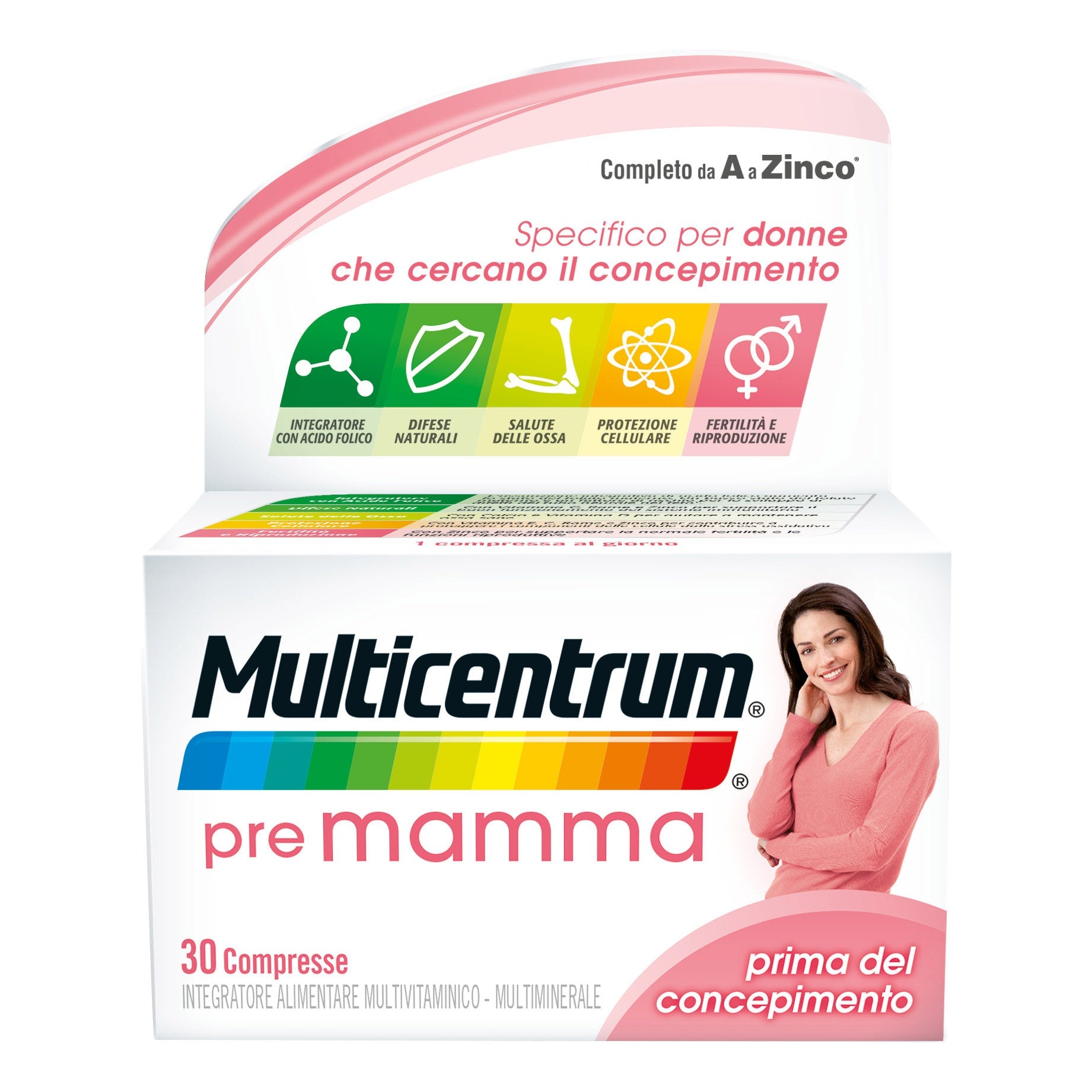 MULTICENTRUM PRE MAMMA 30 COMPRESSE
