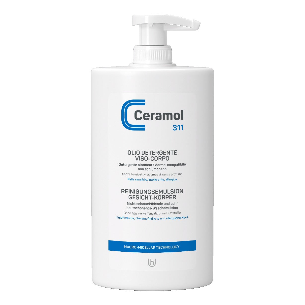 CERAMOL 311 OLIO DETERGENTE VISO/CORPO 400 ML