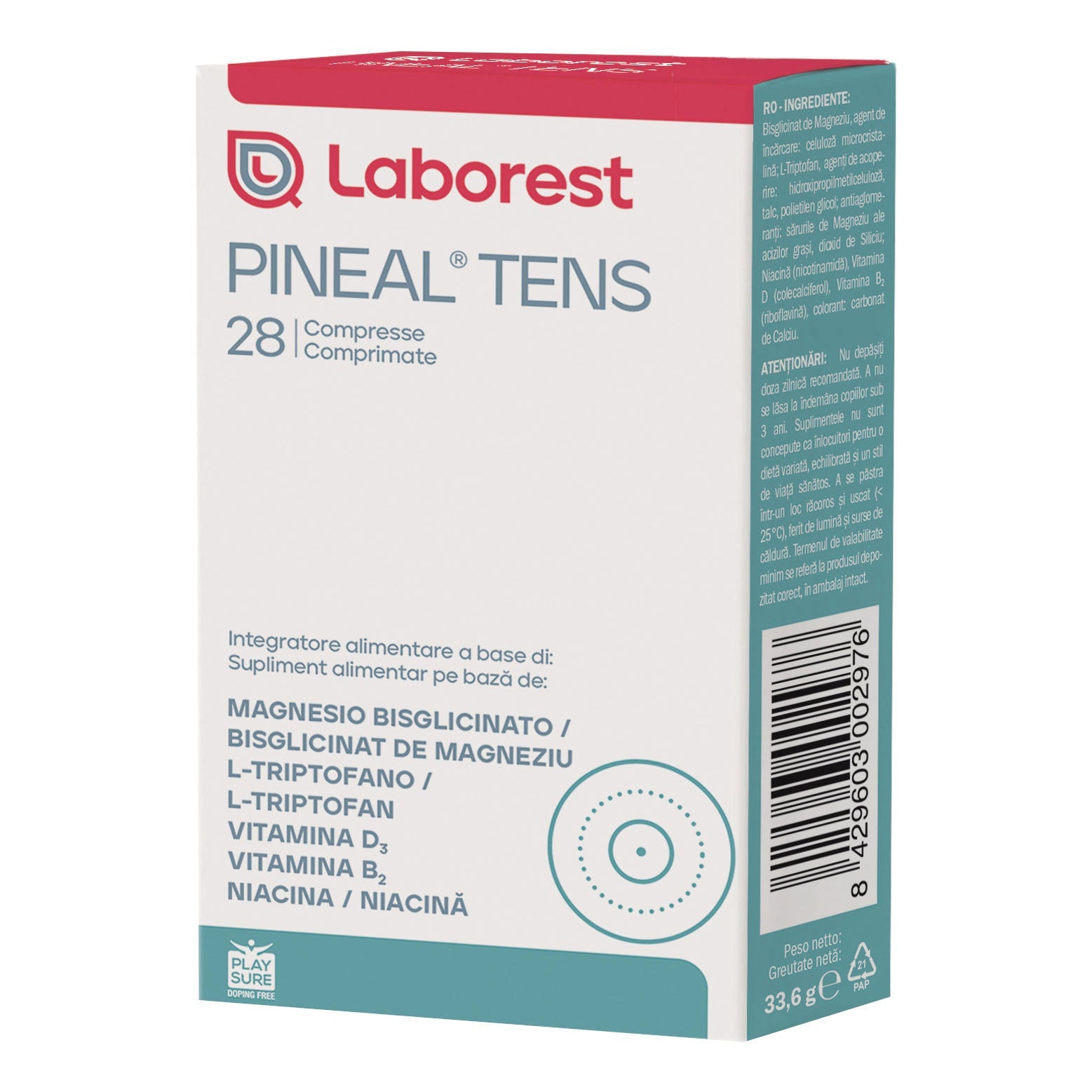 PINEAL TENS 28 COMPRESSE 1.2 G