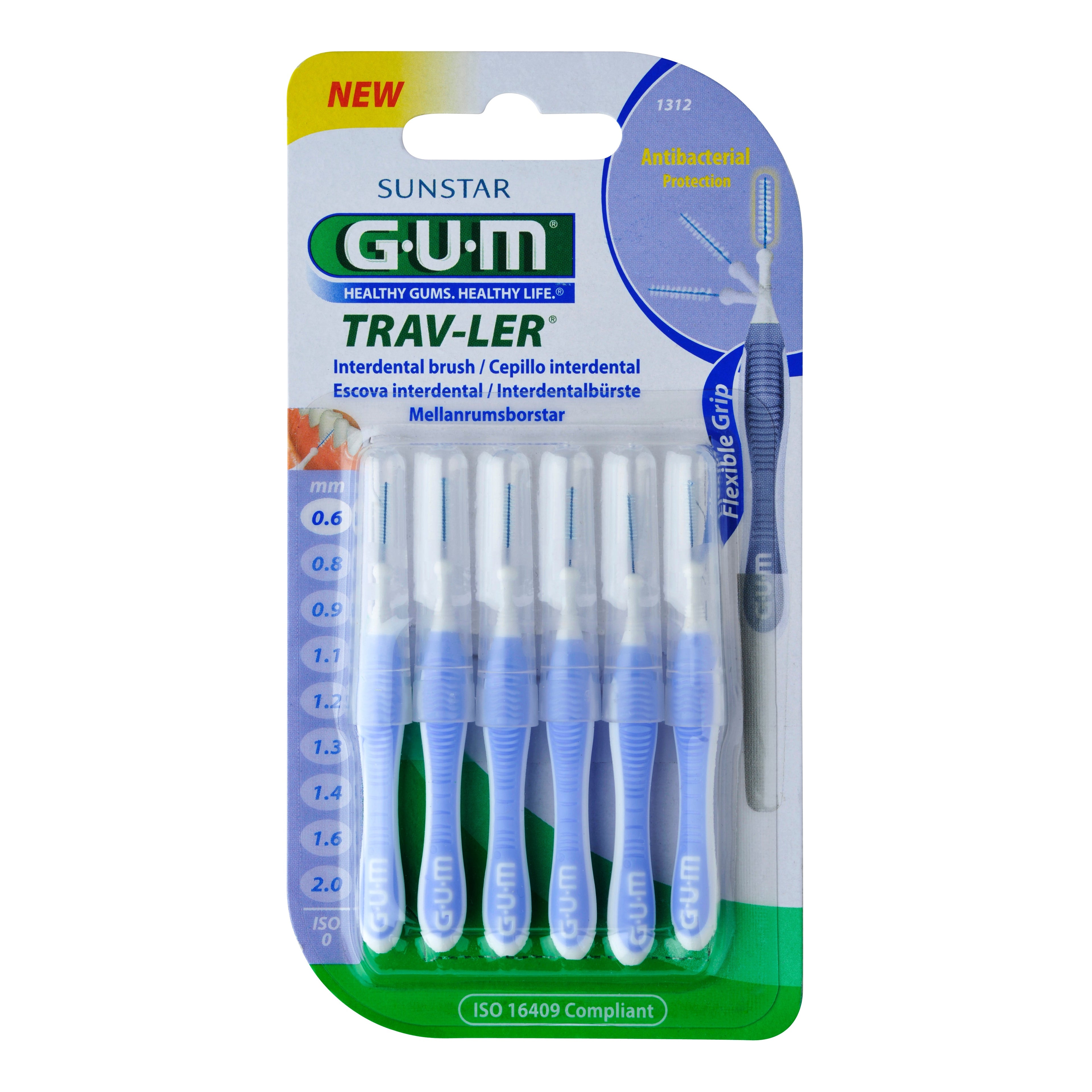 GUM TRAV-LER 0,6 SCOVOLINO PROMO 4 + 2 PEZZI