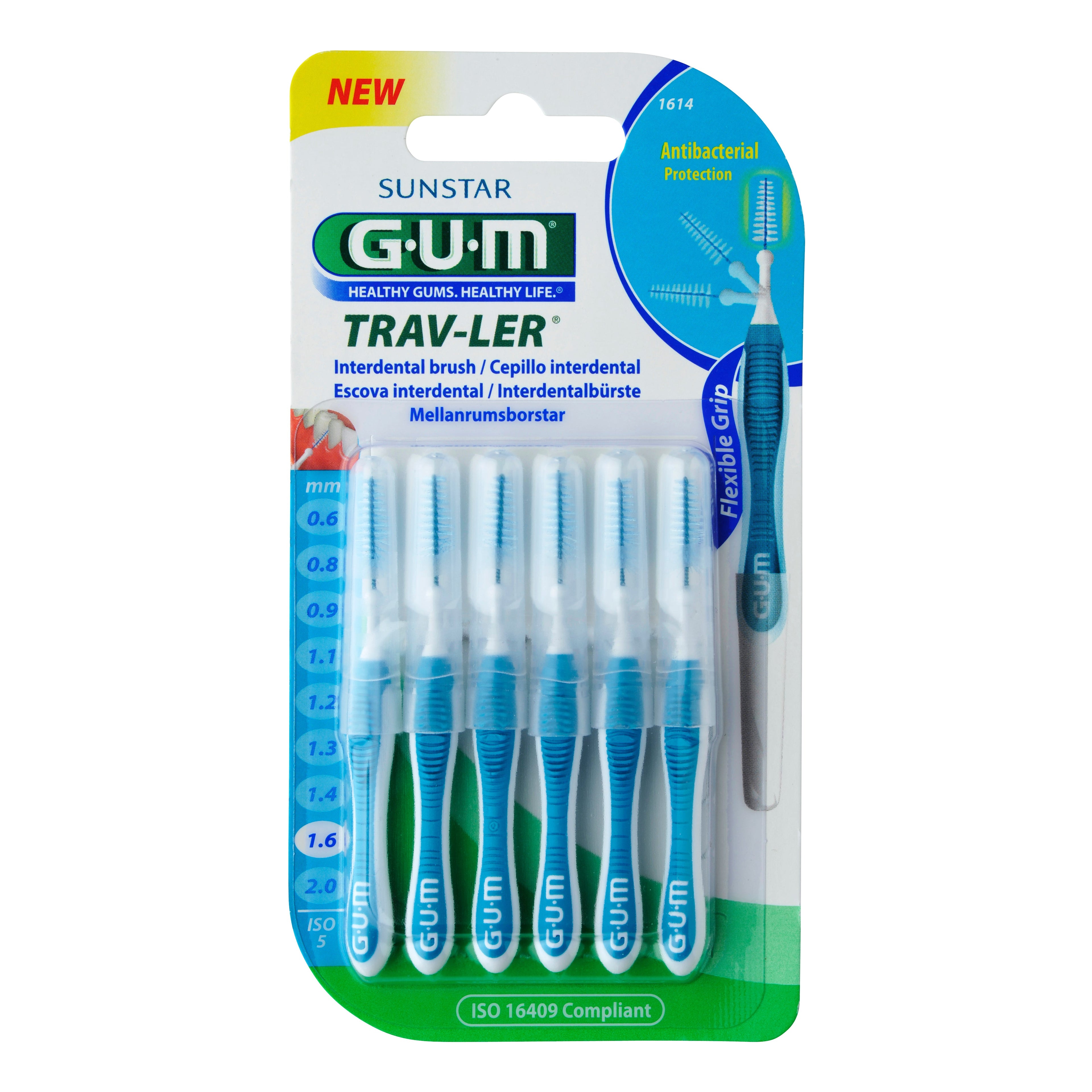GUM TRAV-LER 1,6 SCOVOLINO PROMO 4 + 2 PEZZI