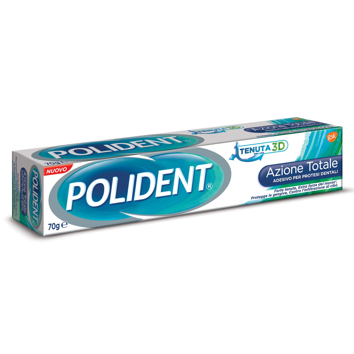 ADESIVO PER PROTESI DENTALI POLIDENT AZIONE TOTALE 70 G