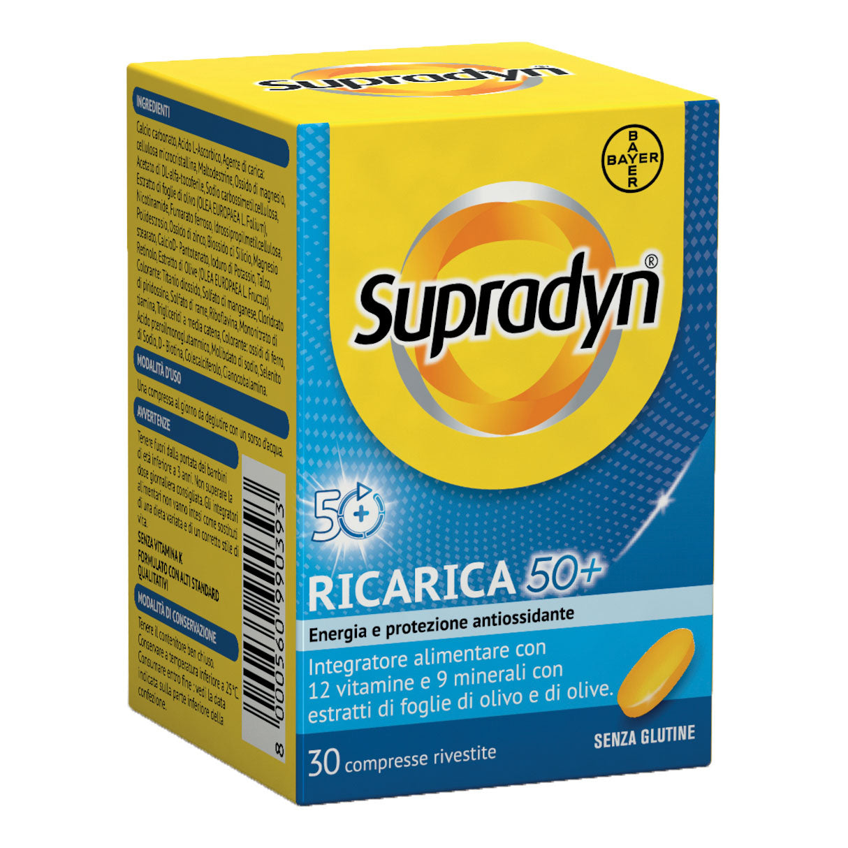 SUPRADYN RICARICA 50+ 30 COMPRESSE