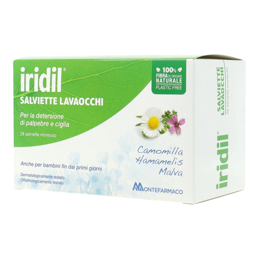 IRIDIL SALVIETTINE LAVAOCCHI 28 PEZZI
