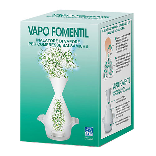 VAPO FOMENTIL INALATORE DI VAPORE PER COMPRESSE BALSAMICHE