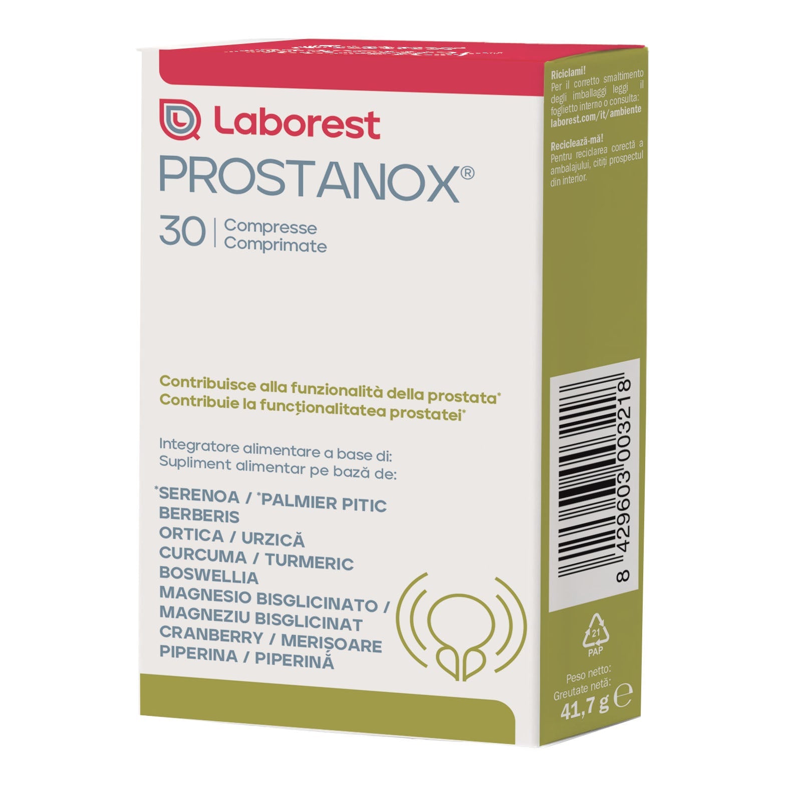 PROSTANOX 30 COMPRESSE 1,2 G