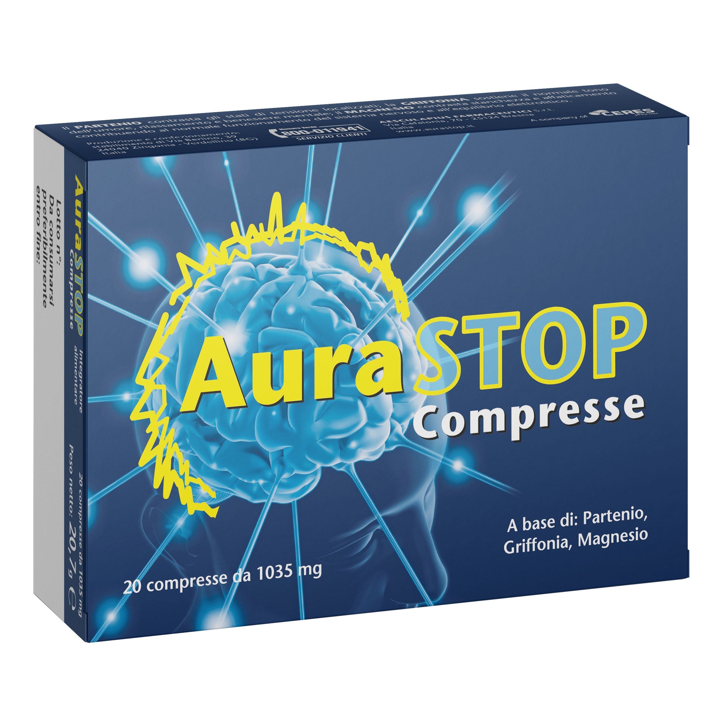 AURASTOP 20 COMPRESSE