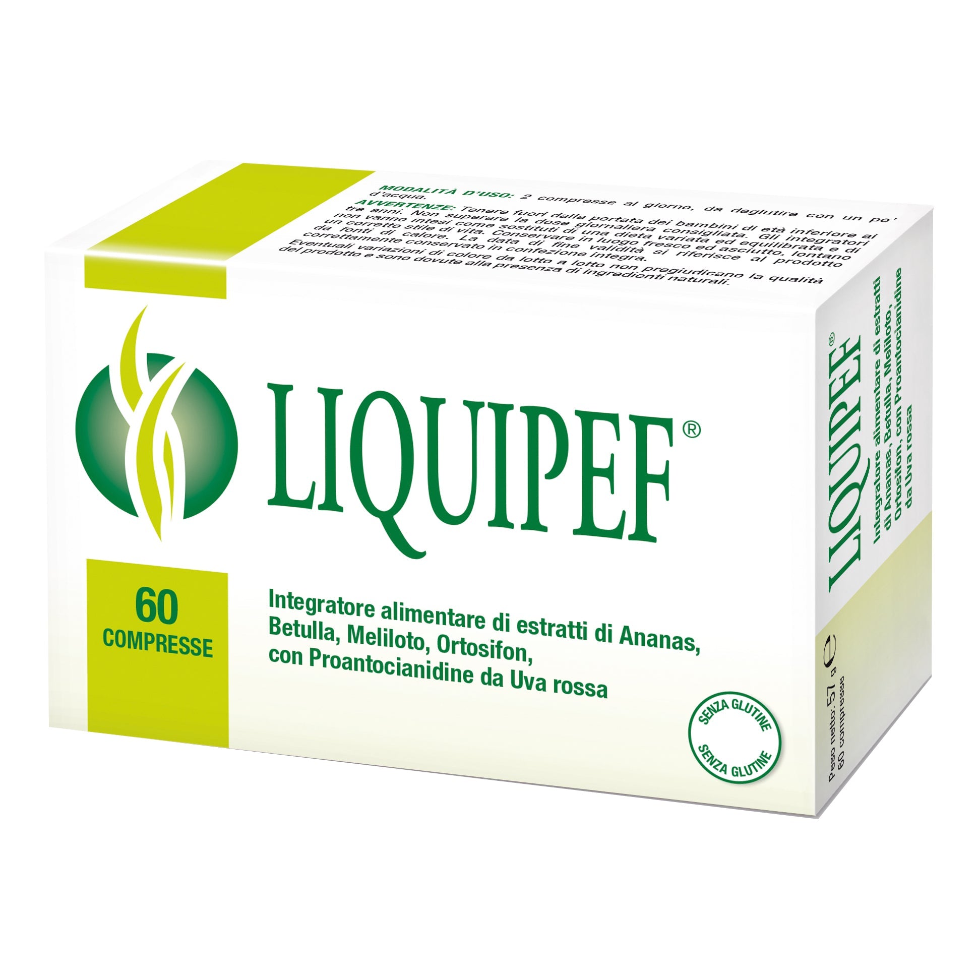 LIQUIPEF 60 COMPRESSE