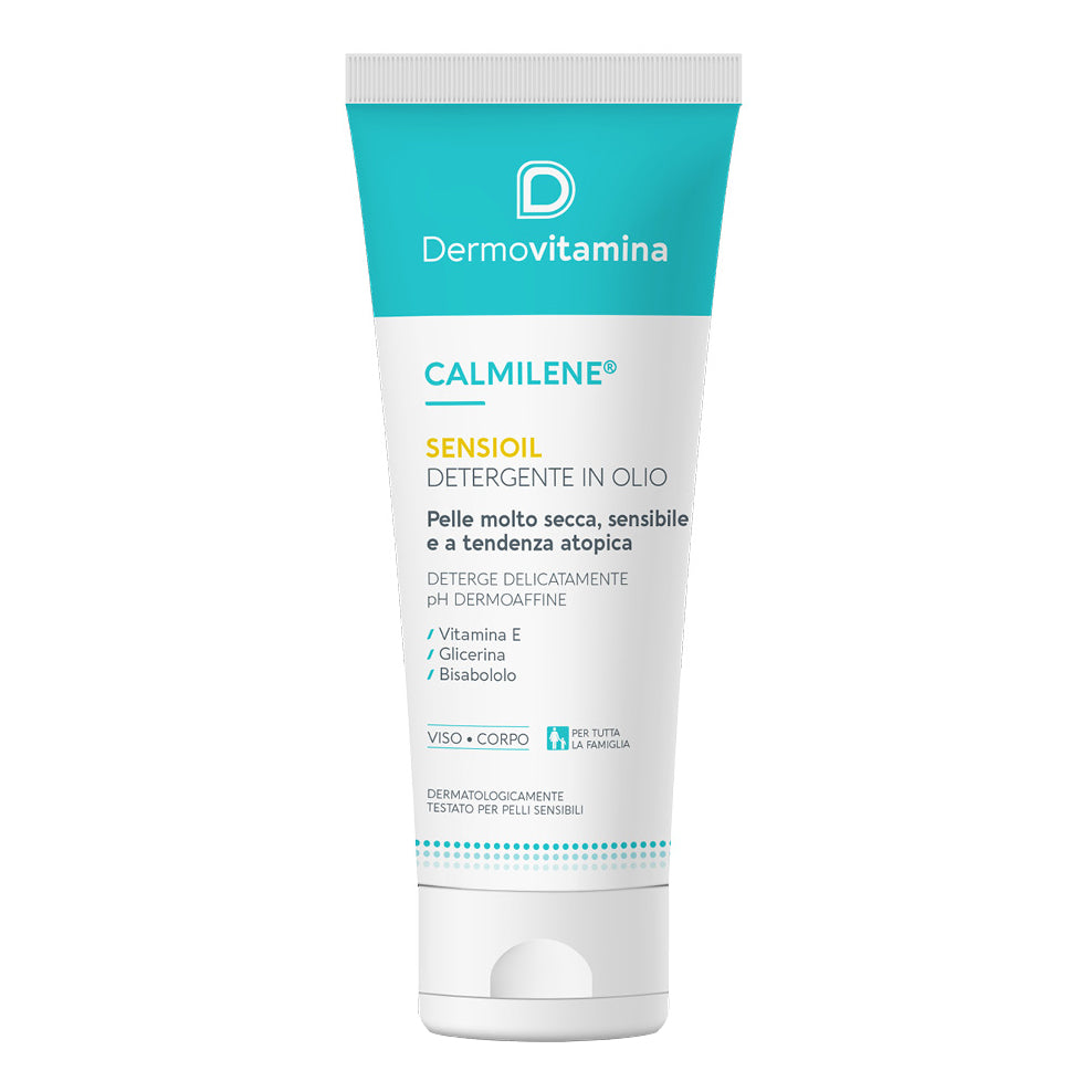 DERMOVITAMINA CALMILENE SENSIOIL DETERGENTE IN OLIO SENZA SAPONE PER PELLE EXTRA SECCA E SENSIBILE 250 ML