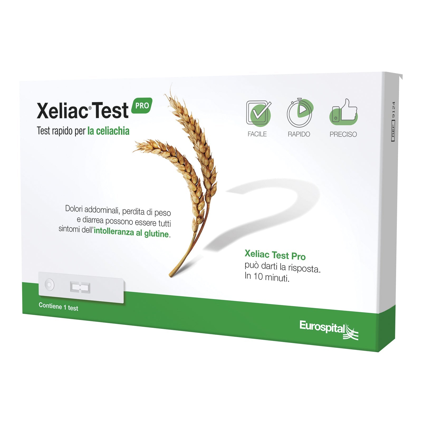 XELIAC TEST PRO DETERMINAZIONE ANTICORPI IGA E IGG ASSOCIATIALLA MALATTIA CELIACA 1 PEZZO