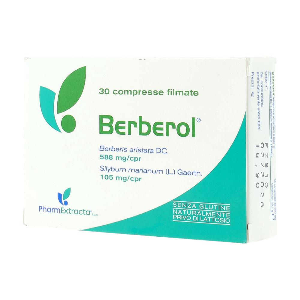 BERBEROL 30 COMPRESSE