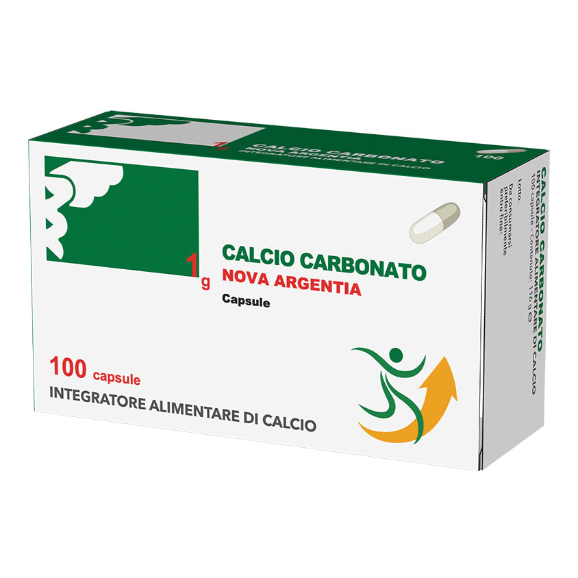 NOVA CALCIO CARBONATO 1 G 100 CAPSULE