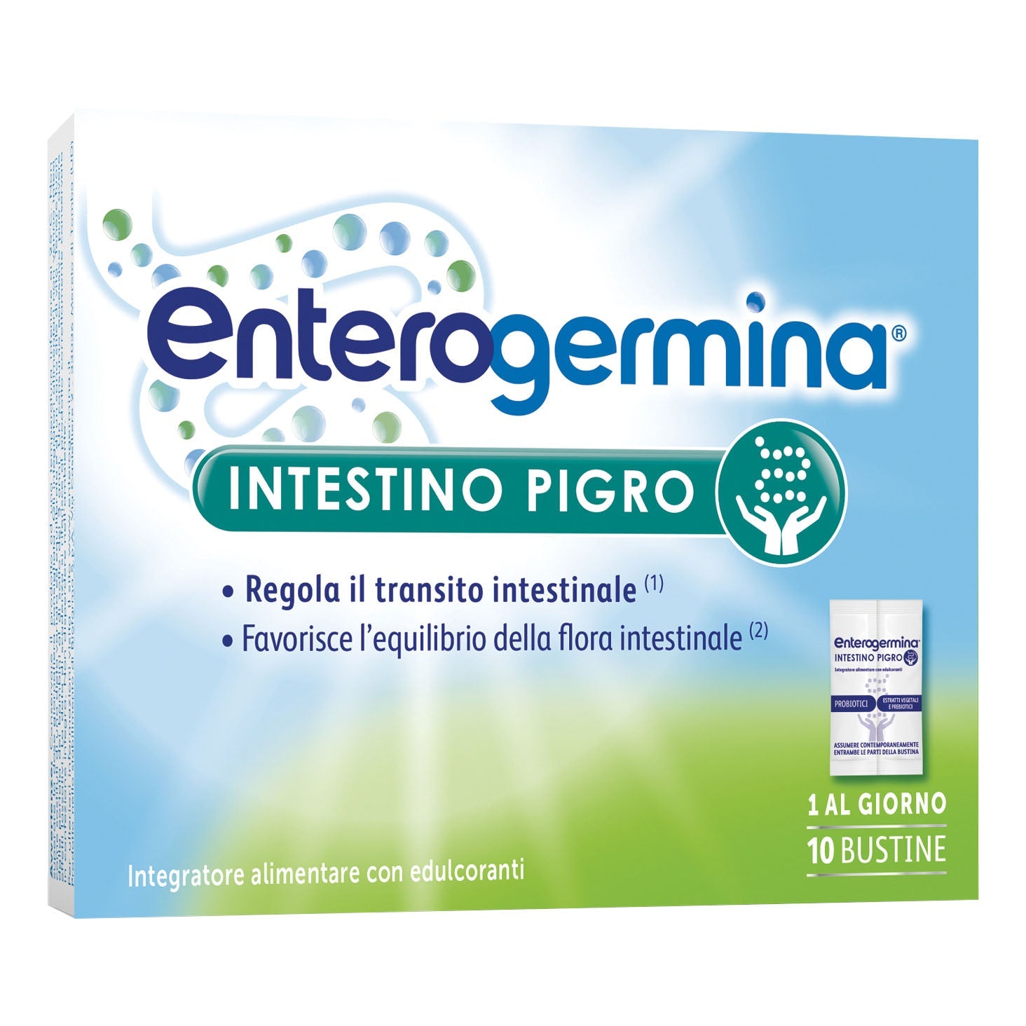 ENTEROGERMINA INTESTINO PIGRO 10 BUSTINE