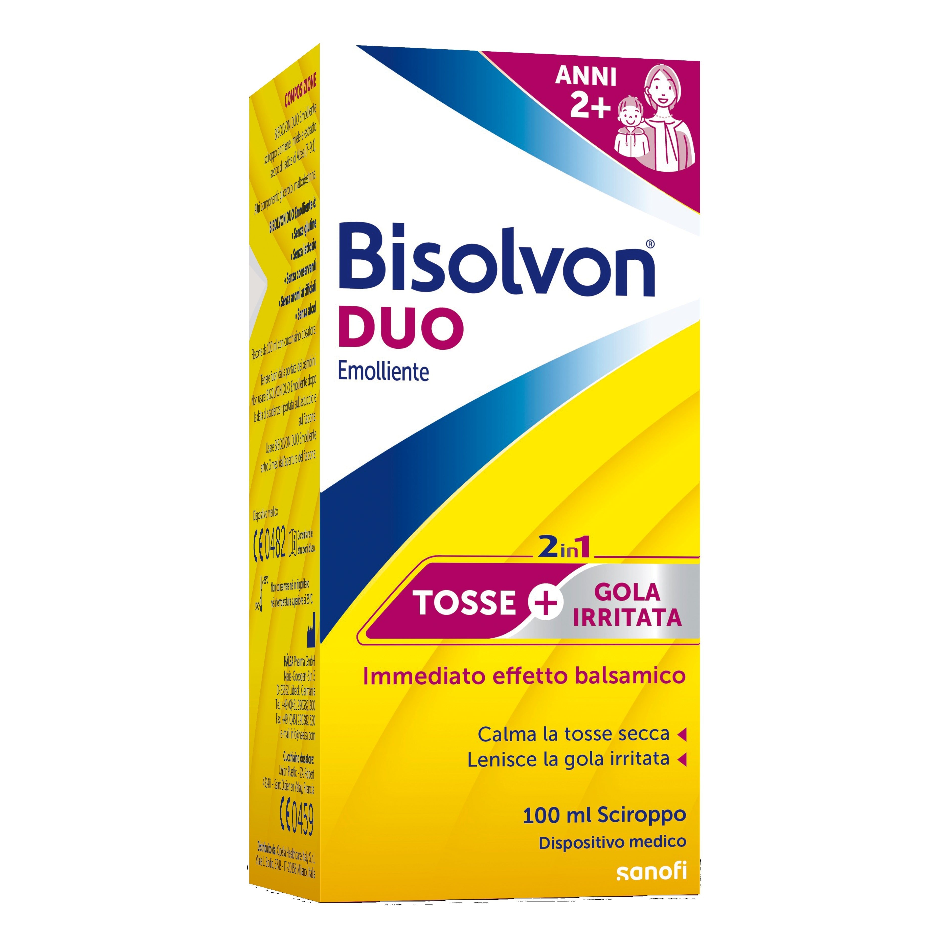 BISOLVON DUO SCIROPPO EMOLLIENTE 100 ML