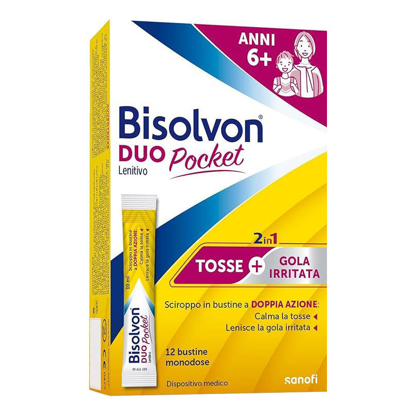 BISOLVON DUO POCKET LENITIVO NEW 12 BUSTINE